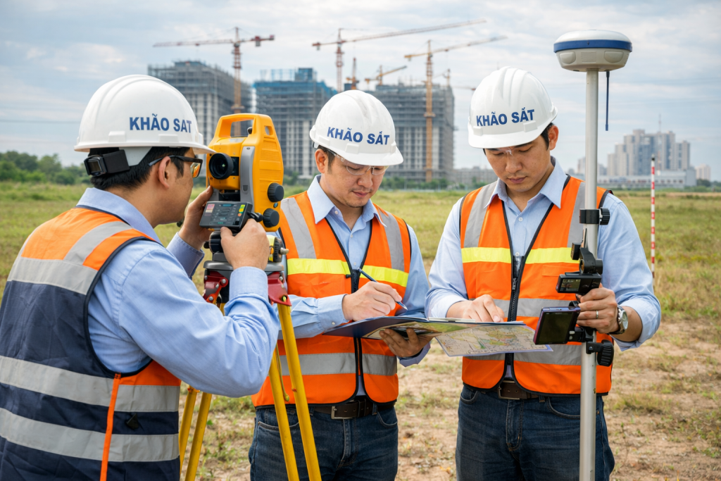 khảo sát địa hình