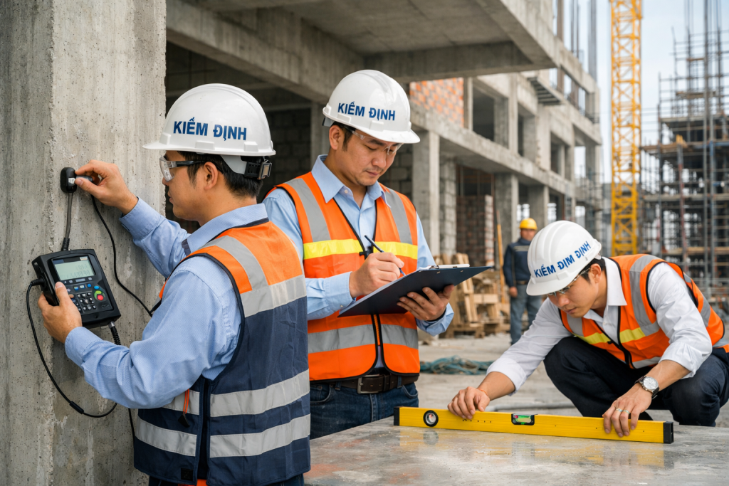 kiểm định chất lượng công trình